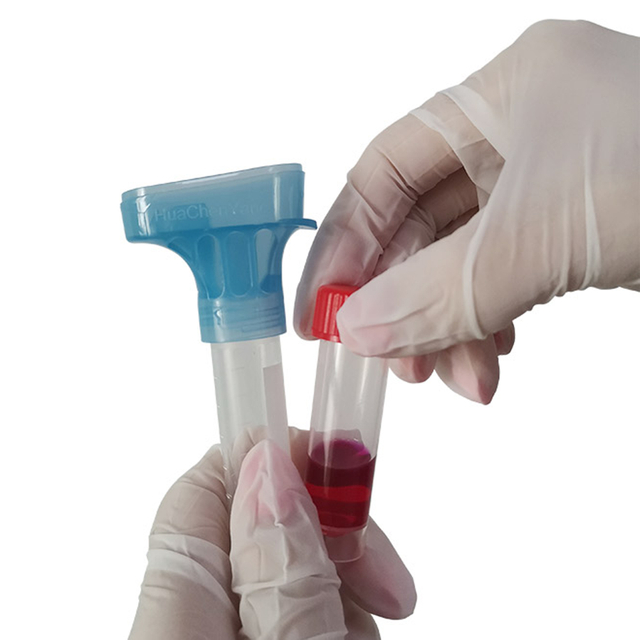 PCR DNA សាកល្បងការប្រមូលគំរូរបស់អ្នកប្រមូល Saliva ការប្រមូលគំរូ VTM Sputum បំពង់ 5ml 10ml covid 19